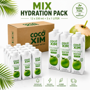 Cocoxim Mix Hydratatie Pack: voordeelbundel kokoswater en kokosmelk