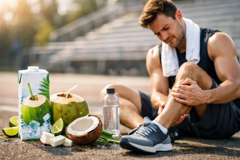 Kan kokoswater helpen tegen kramp na het sporten?