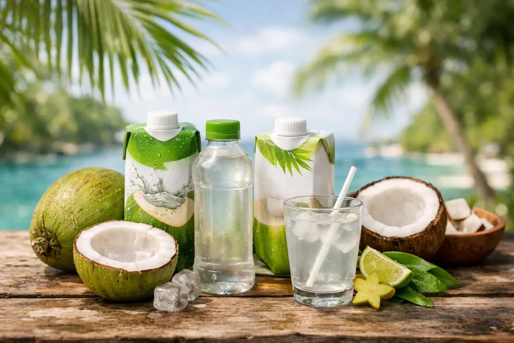 Review pure kokoswater merken die echt puur zijn